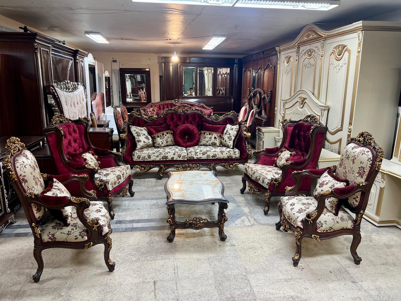 Imported Salon Set – Handcrafted Elegance - Image 6